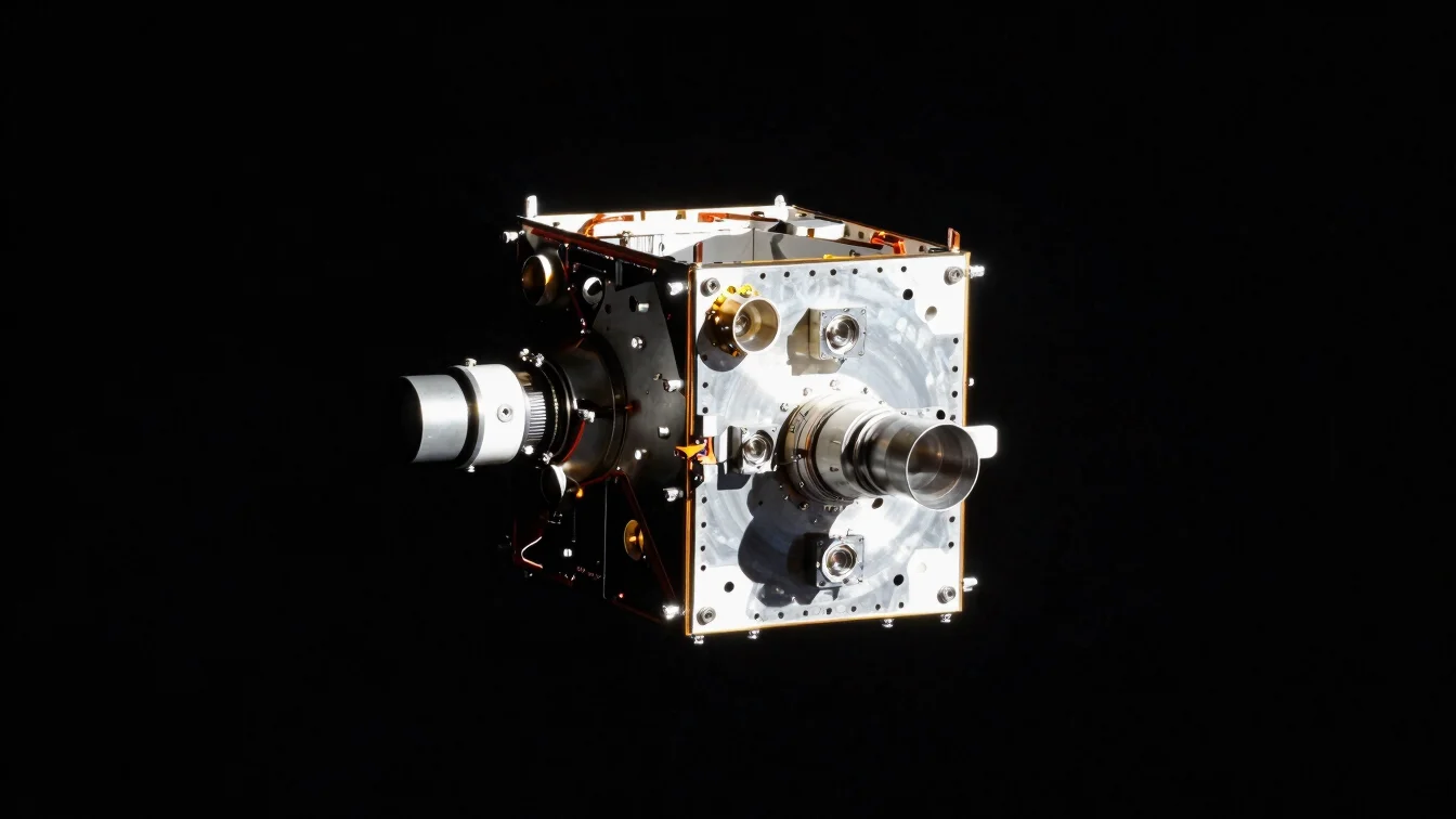 Satellite payload processing in an ultra-clean laboratory, precise illumination